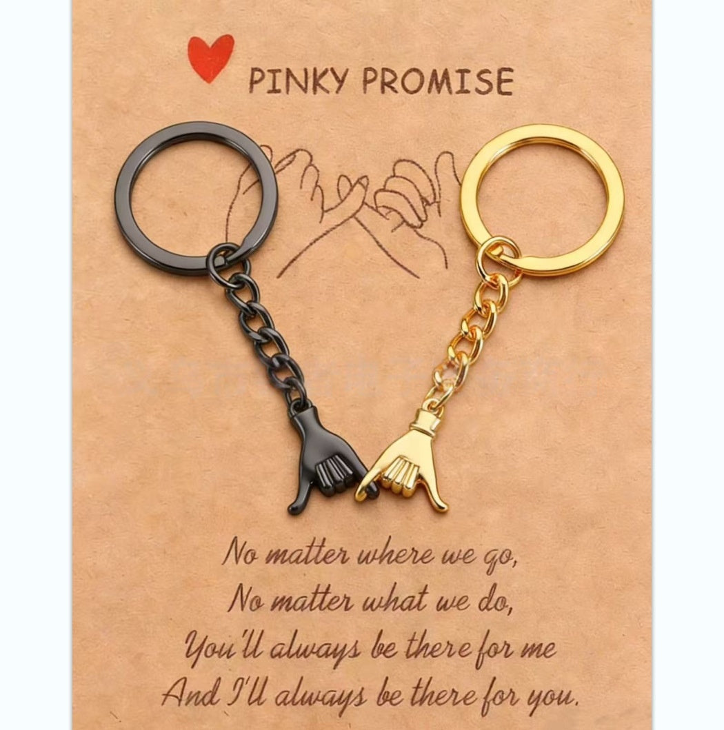 Couple Hand In Hand Creative Keychain Personality