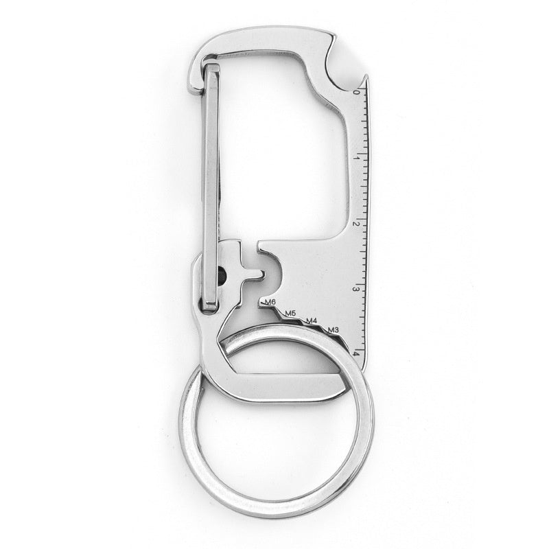 Stainless Steel Multi-Functional Keychain Pendant
