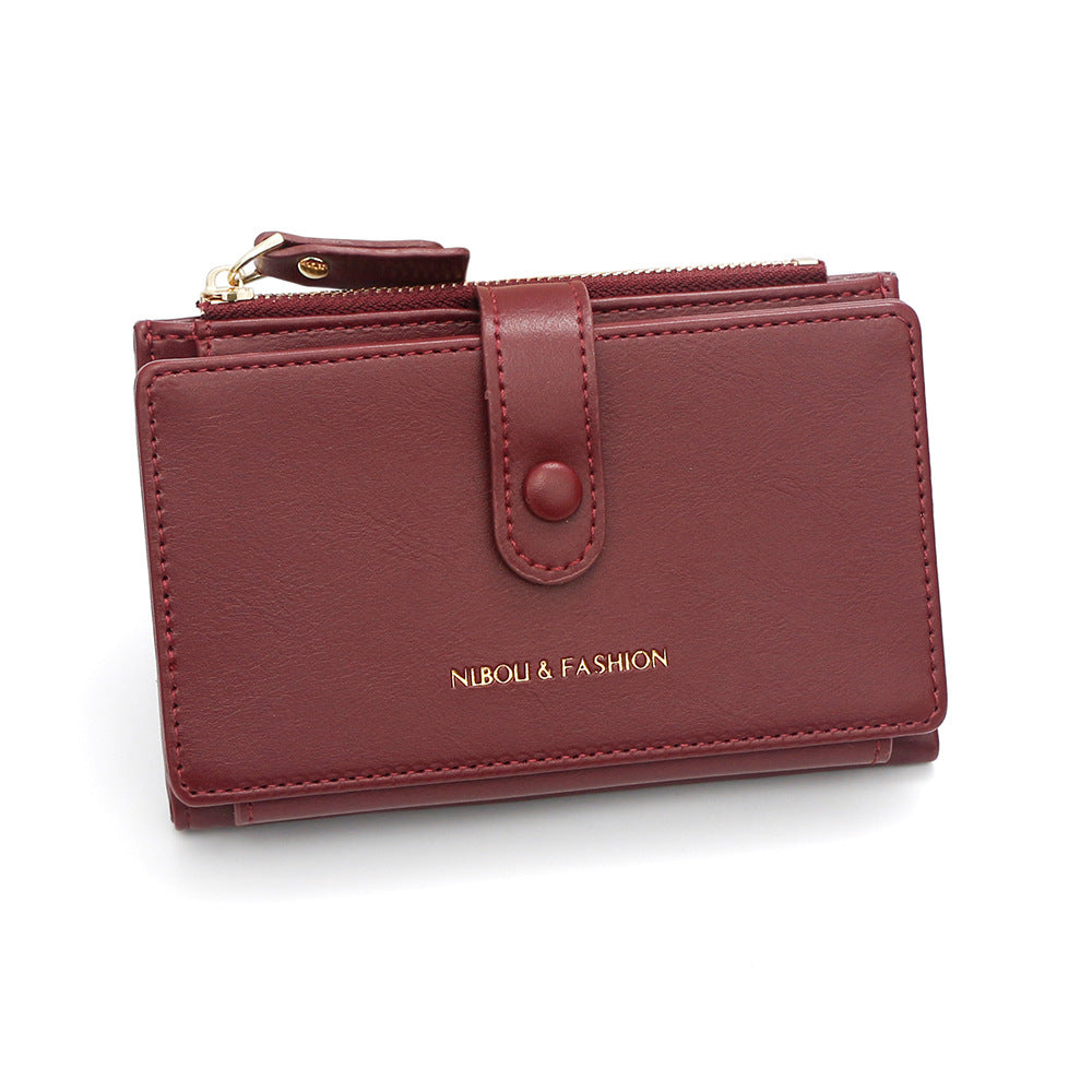 Womens Stylish Casual High-Capacity Minimalist Coin Purse