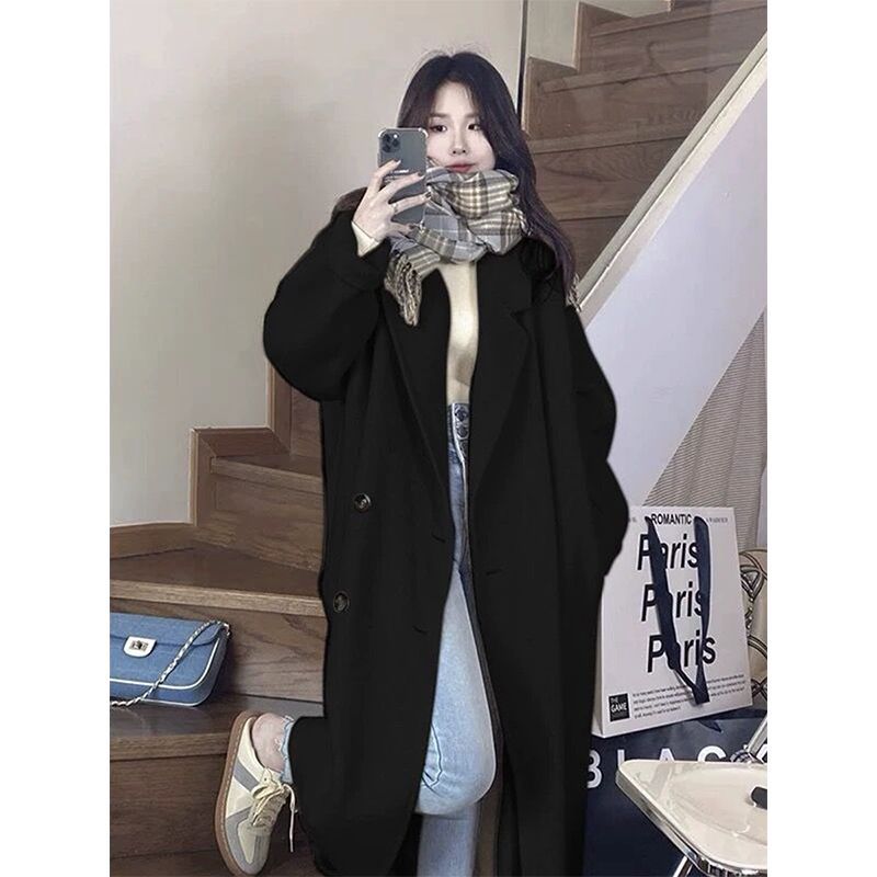 New Petite Street-style Trench Coat Fashionable And Trendy