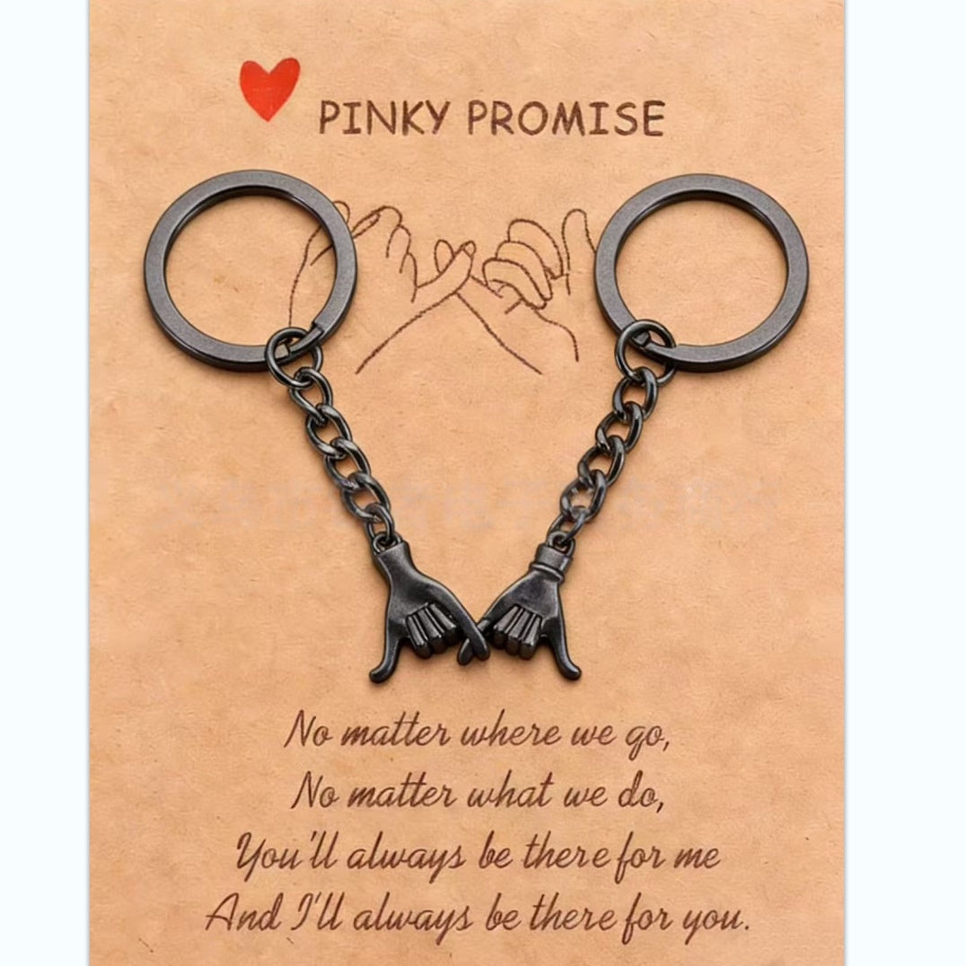 Couple Hand In Hand Creative Keychain Personality