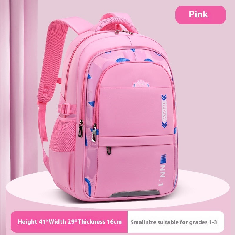 Children's Junior And Middle School Students Large Capacity Backpack