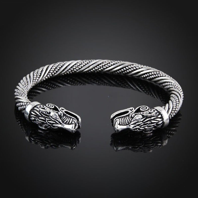 Viking Rune Dragon Bracelet