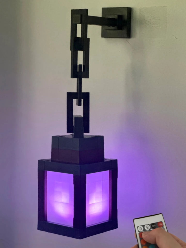 MyWorld Pixel Style Wall Night Light USB Creative Chandelier Remote Control 16 Colors For Bedroom Decorative Atmosphere Light