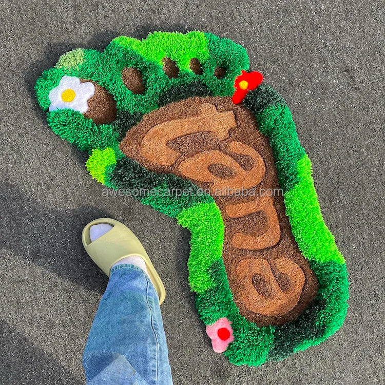 Best Quality Anime Commercial Rug Carpets Hand Tufted 3d Designer Carpet Wool Customized Designer Rug Custom