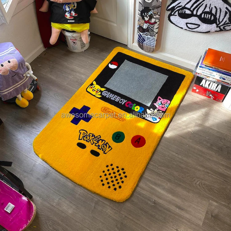 Best Quality Anime Commercial Rug Carpets Hand Tufted 3d Designer Carpet Wool Customized Designer Rug Custom