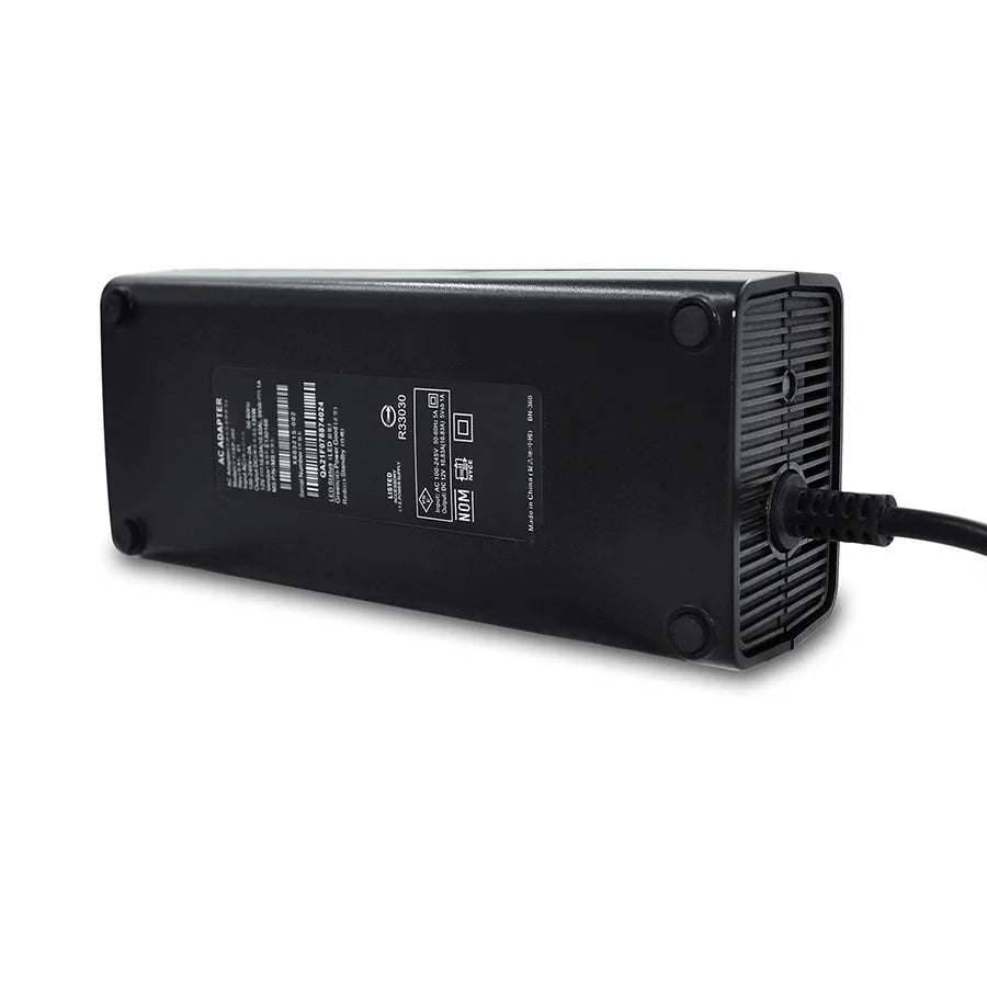 AC Adapter For Xboxes 360 Power Supply Cord Replacement Charger For Xboxes 360 Slim Console 100-240V Charger Adaptor EU/US