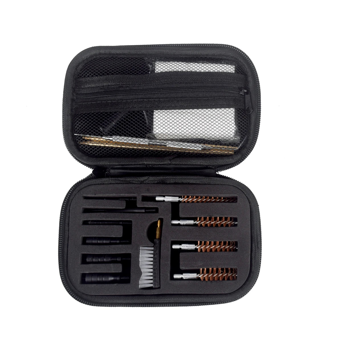 16PCS Multifunctional Pipe Dredging Nylon Brush Gun Barrel Brush Set Gun Cleaning Kit 9mm Ar15 AK 74 M16 M4 G17 19 27 1911