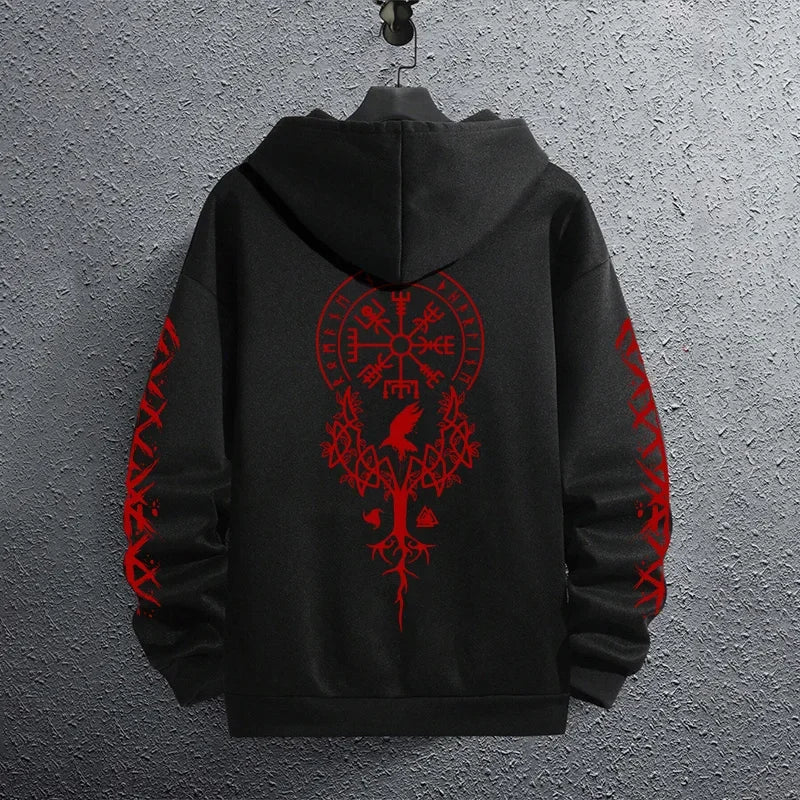 2025 Brand New Black Sweatshirts Autumn Winter Male Daily Casual Sporty Jogging Hoodie Men's Outwear Fashion Pullover