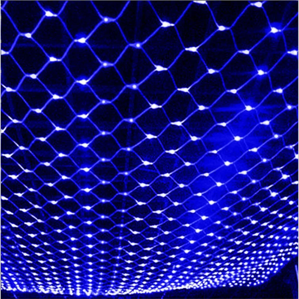 3mx3m 3mx2m 2mX2m LED String Christmas Net Lights Fairy Xmas Party Garden Wedding Decoration Curtain Light Christmas Garlands