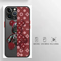 Fashionable Robot Bear Brand Phone Case for iPhone 16 15 11 12 13 14 Pro Max 16 Plus 12 Mini 7 8 XR XS 15Pro MAX 16e Cover