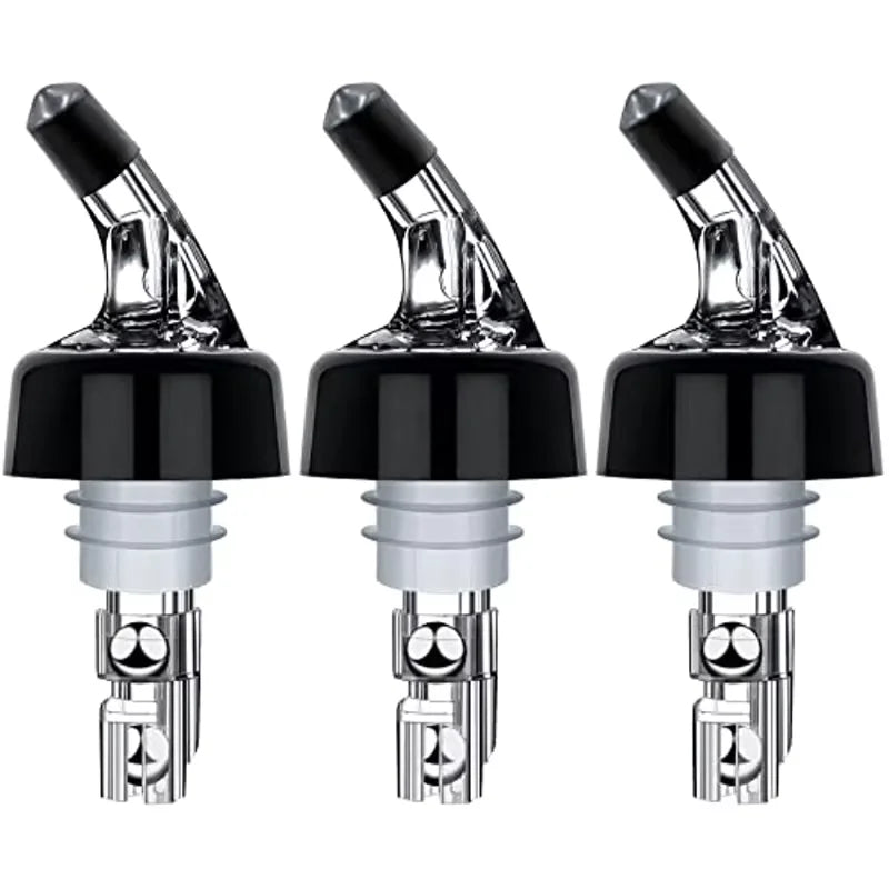 Automatic Measured Bottle Pourer - Pack of 3, 20ml 30ml 40ml  Quick Shot Spirit Measure Pourer Drinks Wine Cocktail Dispenser