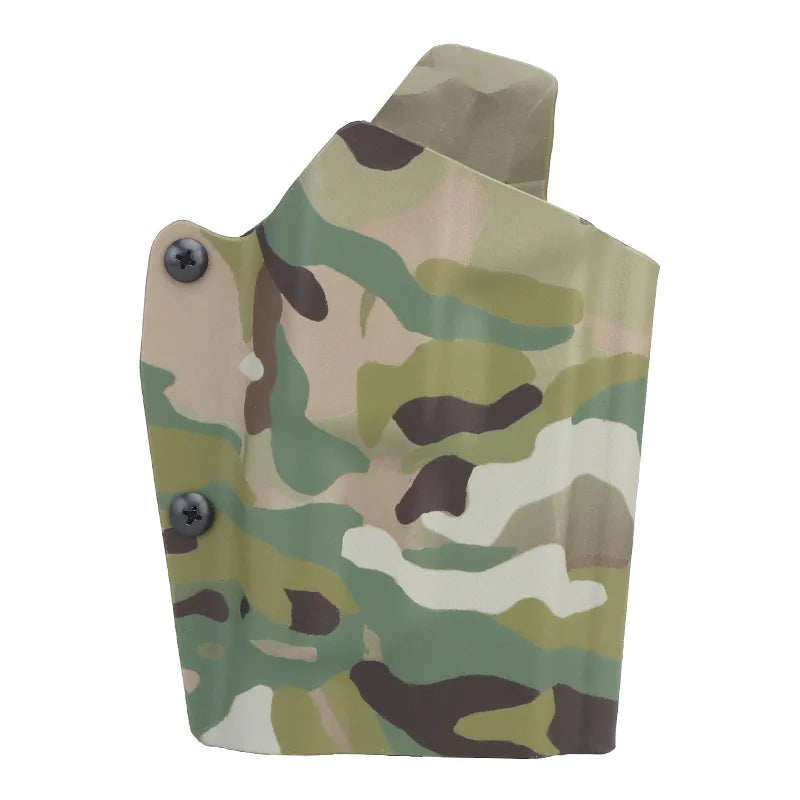 Kydex Tactical Pistol Gun Holster for GL17 19 19X 45 TLR-1 Flashlight Holster Quick Draw Hunting Belt Waist Holster