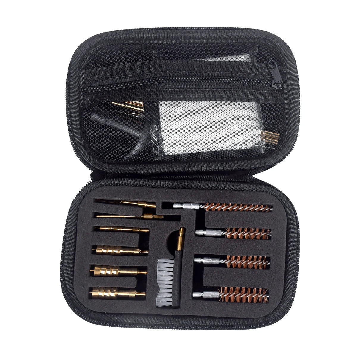 16PCS Multifunctional Pipe Dredging Nylon Brush Gun Barrel Brush Set Gun Cleaning Kit 9mm Ar15 AK 74 M16 M4 G17 19 27 1911