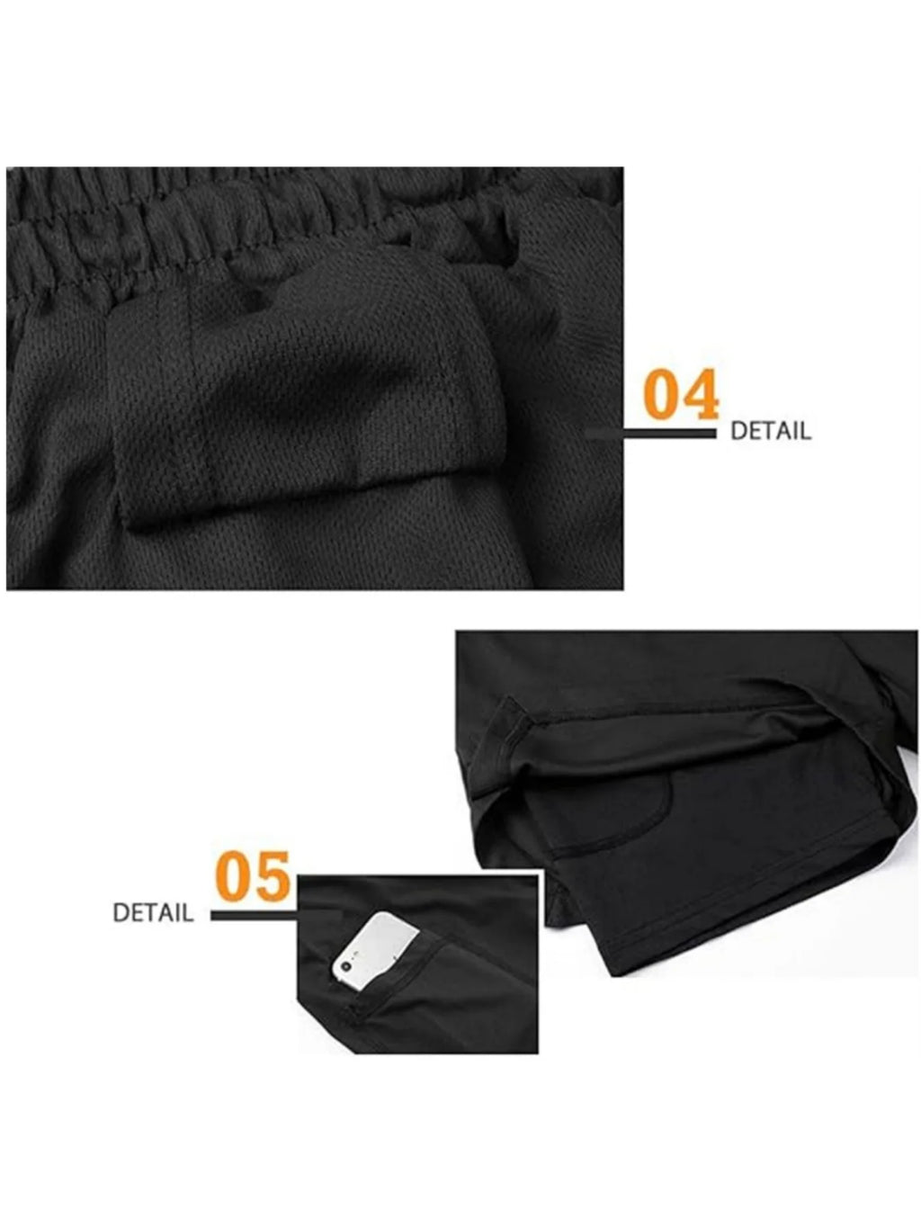 2026 Men's Breathable Gothic Wolf Pattern Shorts Summer Quick drying Sports Fitness Dual purpose Running Shorts Beach Shorts