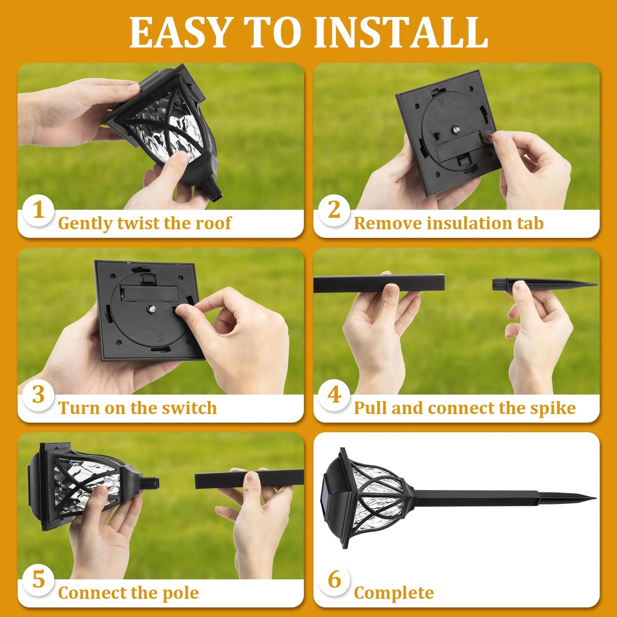 Solar Pathway Lights Outdoor Vibrant LED Mushroom Garden Stake Lighting for Walkways Lawns Driveways Landscapes Decorative
