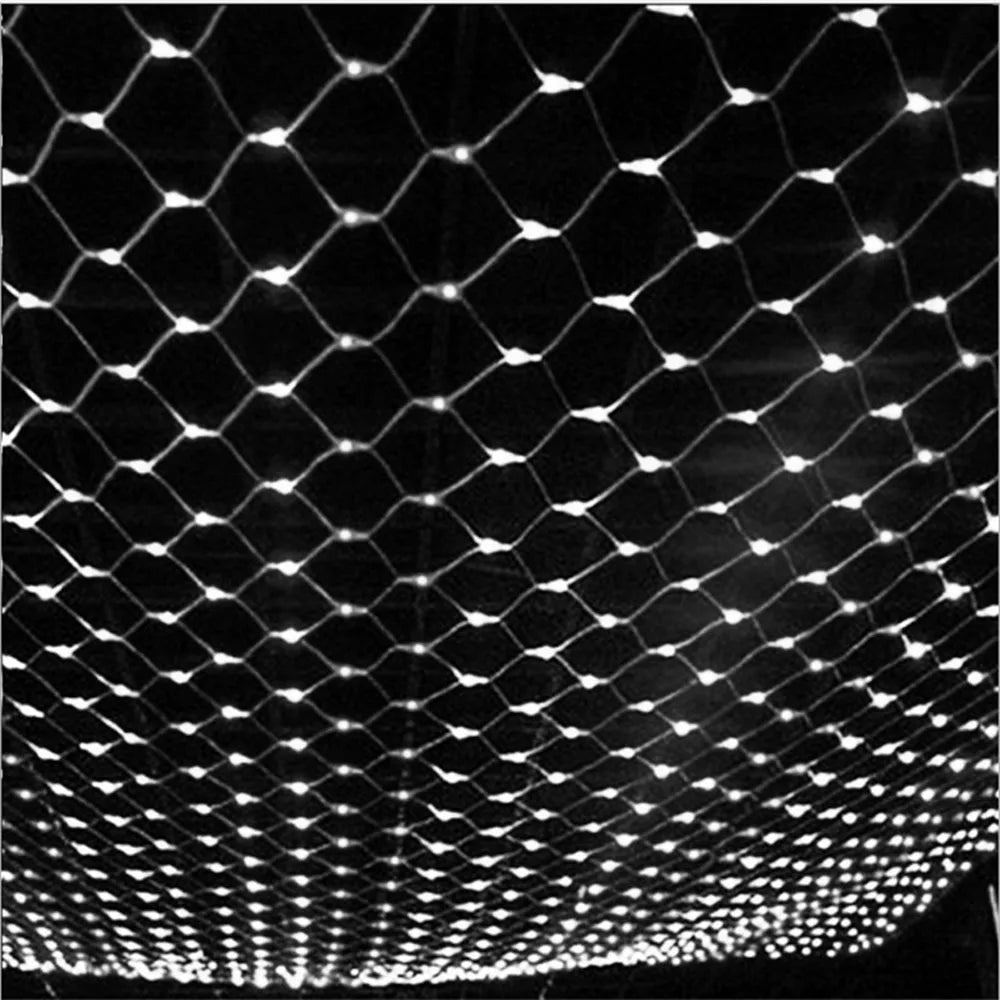 3mx3m 3mx2m 2mX2m LED String Christmas Net Lights Fairy Xmas Party Garden Wedding Decoration Curtain Light Christmas Garlands
