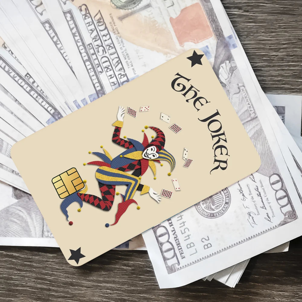 playing cards Decorative Small Waterproof Chip 4PCS Card Sticker New Anti-Scratch
