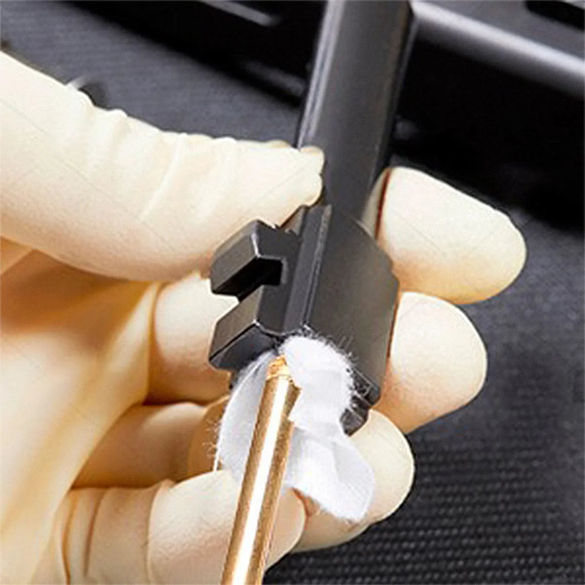 16PCS Multifunctional Pipe Dredging Nylon Brush Gun Barrel Brush Set Gun Cleaning Kit 9mm Ar15 AK 74 M16 M4 G17 19 27 1911
