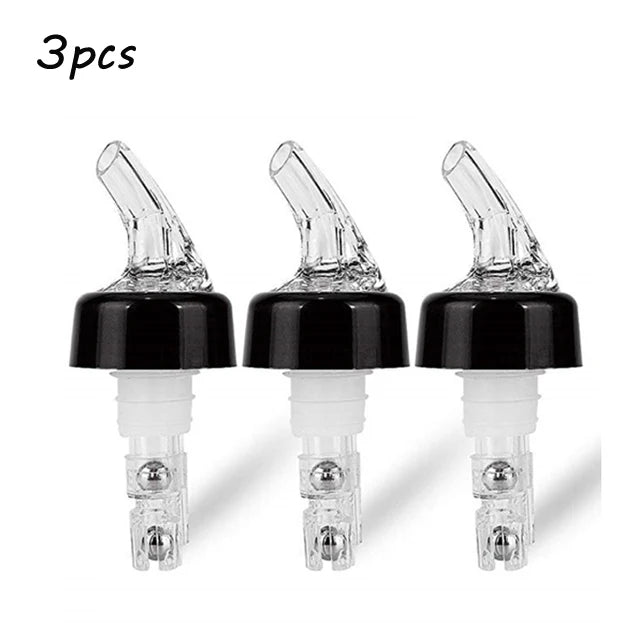 Automatic Measured Bottle Pourer - Pack of 3, 20ml 30ml 40ml  Quick Shot Spirit Measure Pourer Drinks Wine Cocktail Dispenser
