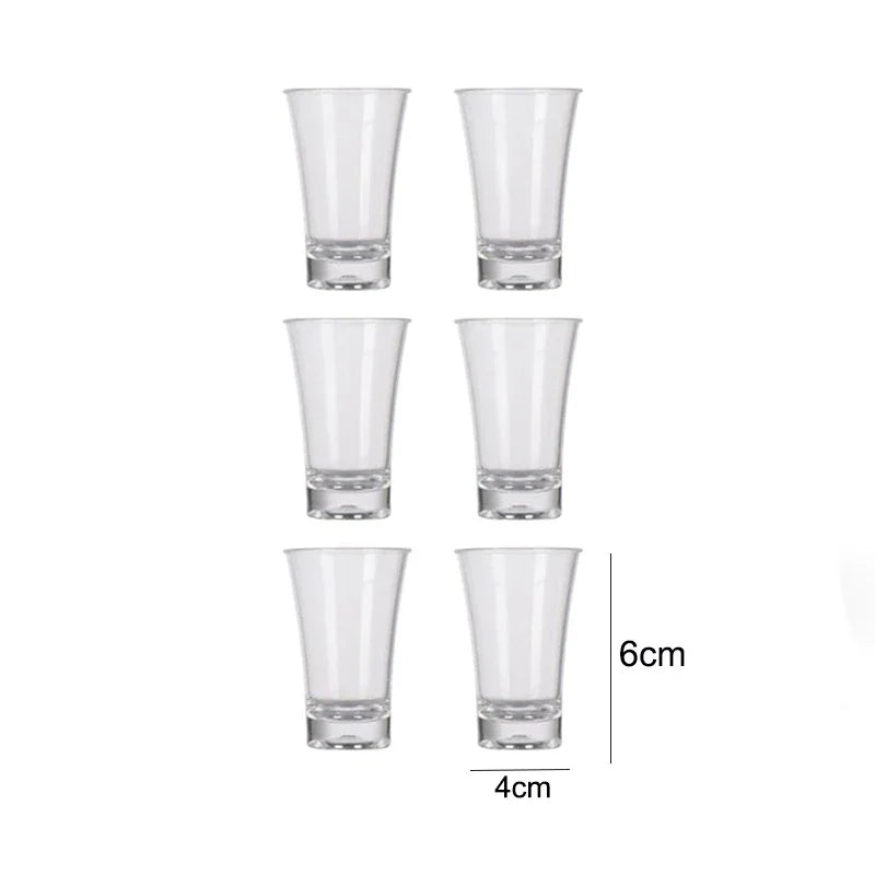 6 Shot Glass Dispenser Holder Liquor Dispenser Wine Tequila Whiskey Beer Rack home Party Shot Glass Drinking Tools Bar Accessory