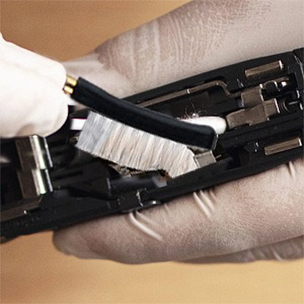16PCS Multifunctional Pipe Dredging Nylon Brush Gun Barrel Brush Set Gun Cleaning Kit 9mm Ar15 AK 74 M16 M4 G17 19 27 1911