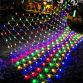 3mx3m 3mx2m 2mX2m LED String Christmas Net Lights Fairy Xmas Party Garden Wedding Decoration Curtain Light Christmas Garlands