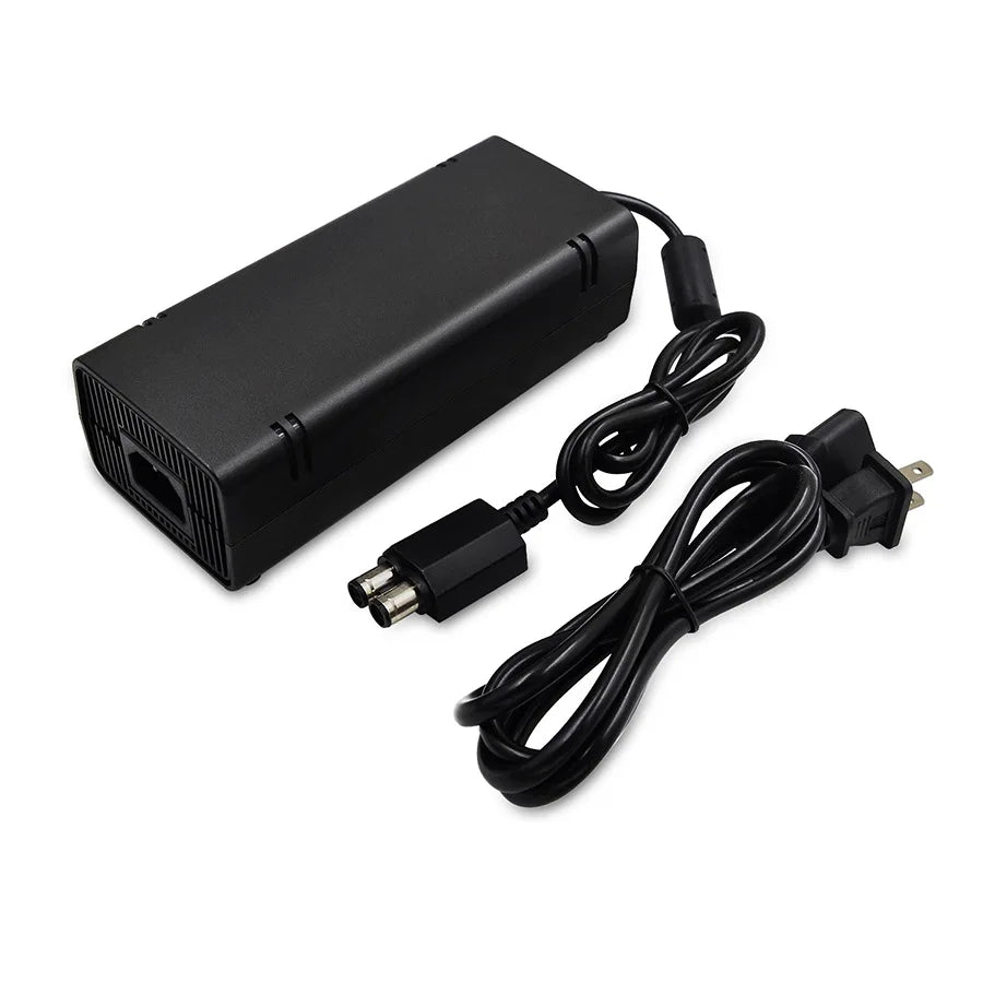 AC Adapter For Xboxes 360 Power Supply Cord Replacement Charger For Xboxes 360 Slim Console 100-240V Charger Adaptor EU/US