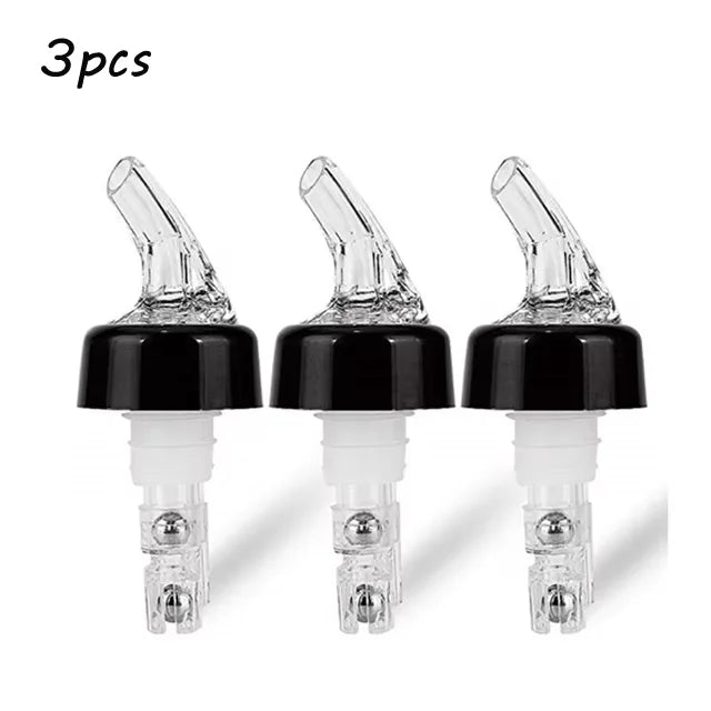 Automatic Measured Bottle Pourer - Pack of 3, 20ml 30ml 40ml  Quick Shot Spirit Measure Pourer Drinks Wine Cocktail Dispenser