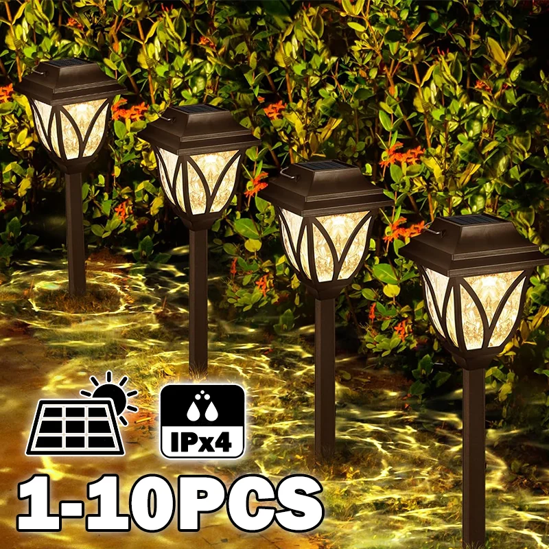 Solar Pathway Lights Outdoor Vibrant LED Mushroom Garden Stake Lighting for Walkways Lawns Driveways Landscapes Decorative