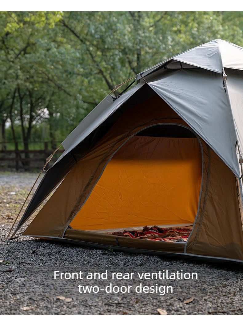 2-3 Person Waterproof Camping Tent Layer Automatic Pop Up Tent 4 Season Portable Oxford Tent Park Beach Outdoor Hiking Travel