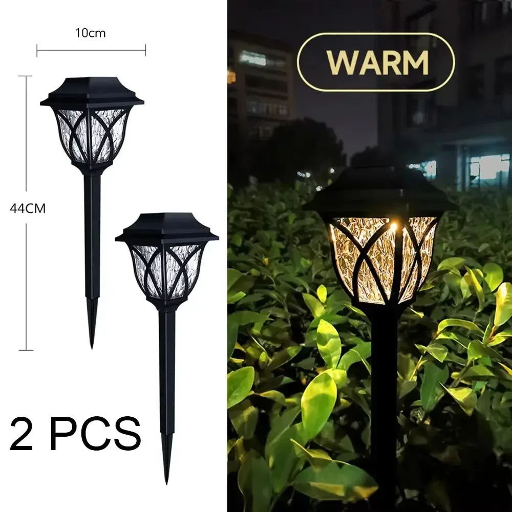 Solar Pathway Lights Outdoor Vibrant LED Mushroom Garden Stake Lighting for Walkways Lawns Driveways Landscapes Decorative