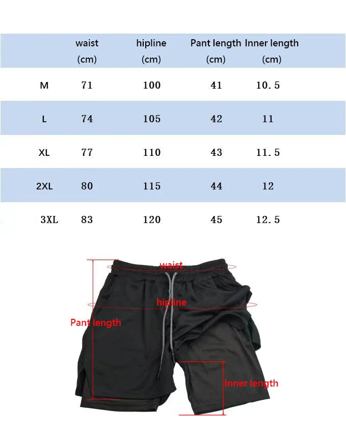 Cross Print 2 in 1 Performance Shorts for Men Gym Workout Running Shorts with Phone Pocket Towel Loop Sports Athletic Activewear