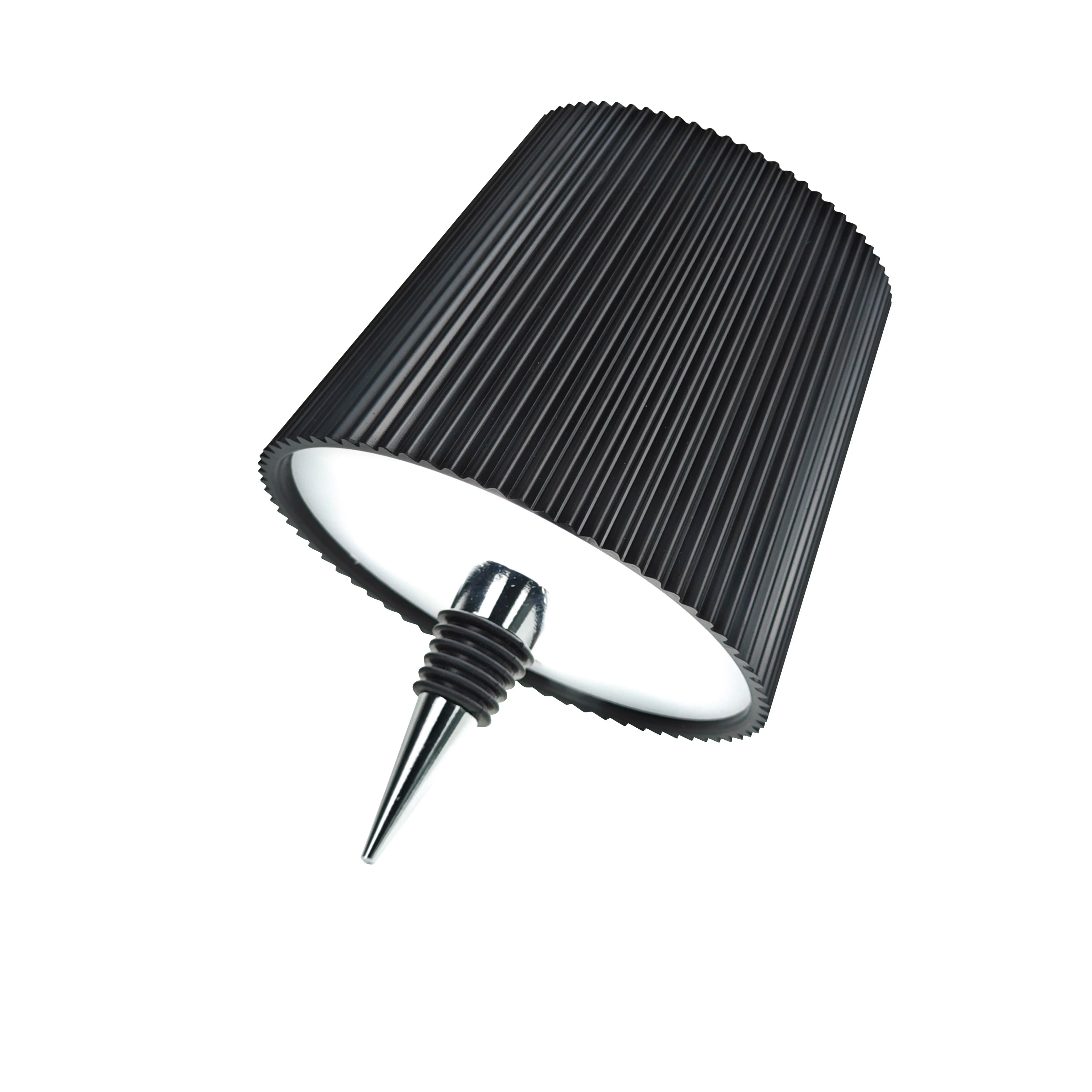 Wireless Bottle Table Lamp Touch Control of 3 Colors and Stepless Dimming Night Lamp Suitable for Bar Wine Bottles Desk Lights