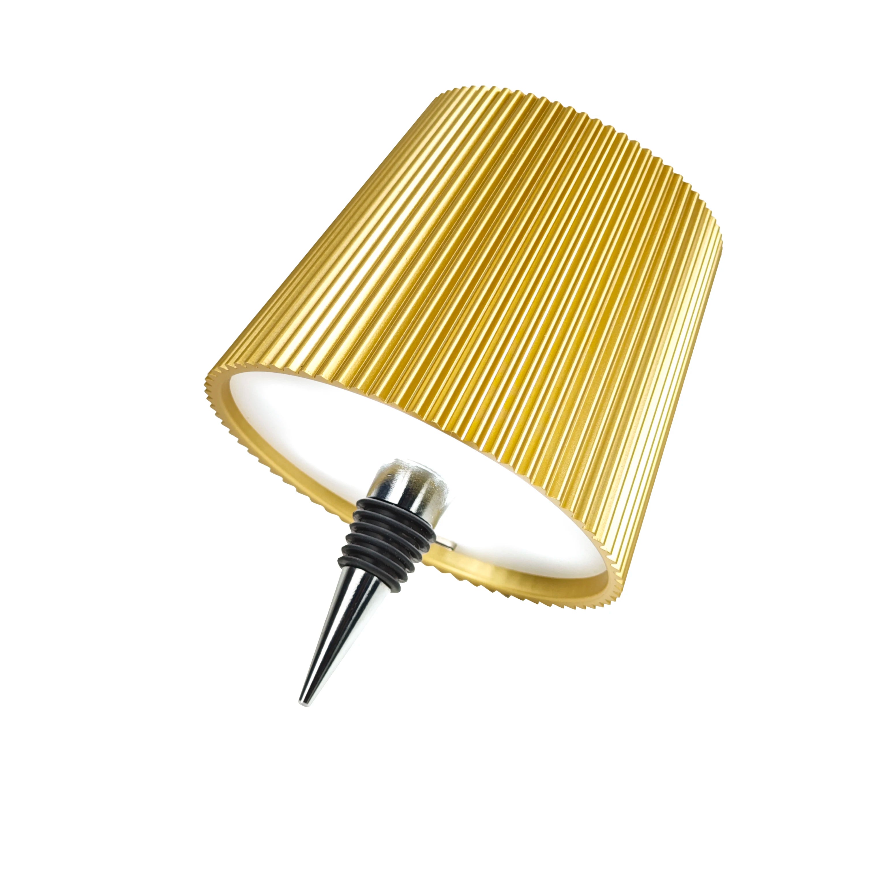 Wireless Bottle Table Lamp Touch Control of 3 Colors and Stepless Dimming Night Lamp Suitable for Bar Wine Bottles Desk Lights