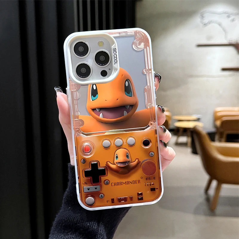 Pikachu P-Pokemon Gengar Hard Phone Case for iPhone 17 Air 16 15 11 12 14 13 Pro Max XS X XR Plus 8 7 SE 2020 Shockproof Cover