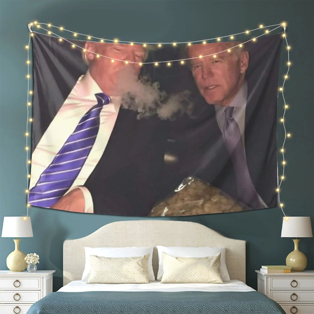 VIKAMA Fun Character Tapestry Fun Living Room Bedroom Wall Decoration Party Dormitory Game Room Soft Decora Divine Room Decora