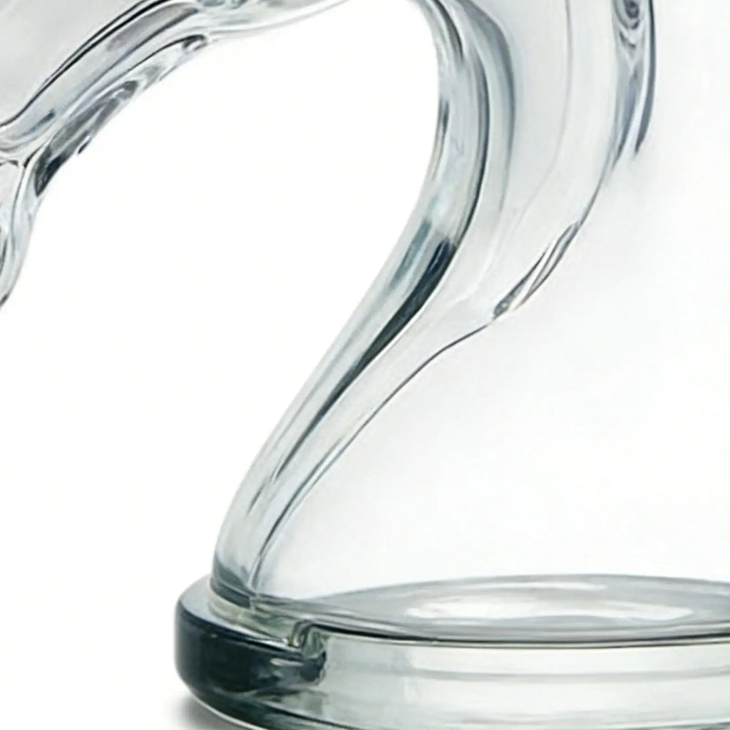 Whiskey Decanter 350ml Horse Head Shape Bar Tool Glass Whiskey Wine Decanter Bottle for Father Men Husband Dad Boyfriend Him
