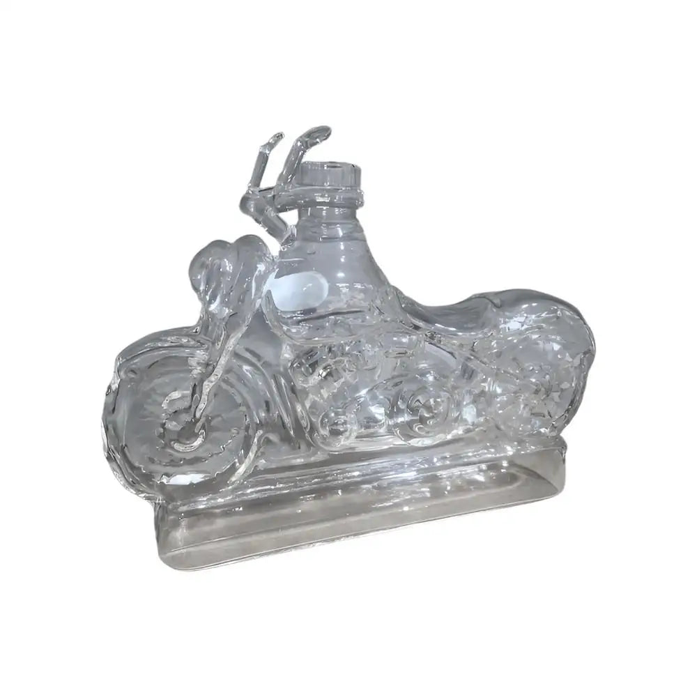 hot Wine Decanter Motorcycle Shape Glass Aerator Decanter Vintage Liquor Aerator Desk Decor For Whisky Champagne Vodka Bar Home