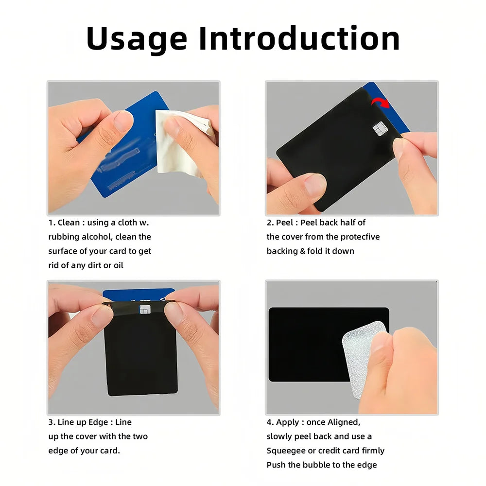B-Batman Cool Decorative Small Waterproof Chip 4PCS Card Sticker New Anti-Scratch