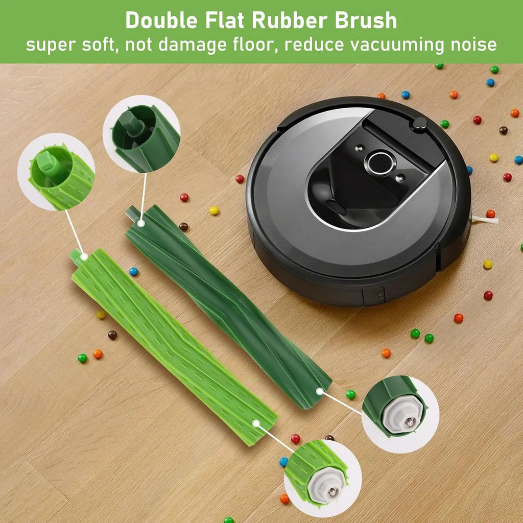 For iRobot Roomba i1 i1+ i3 i3+ i4 i4+ i6 i6+ i7 i7+ i8 i8+/Plus E5 E6 E7 I,E &J Series Vacuum Cleaner, Brushes, Filters, Bags