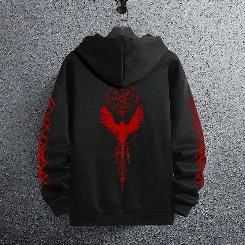 2025 Brand New Black Sweatshirts Autumn Winter Male Daily Casual Sporty Jogging Hoodie Men's Outwear Fashion Pullover