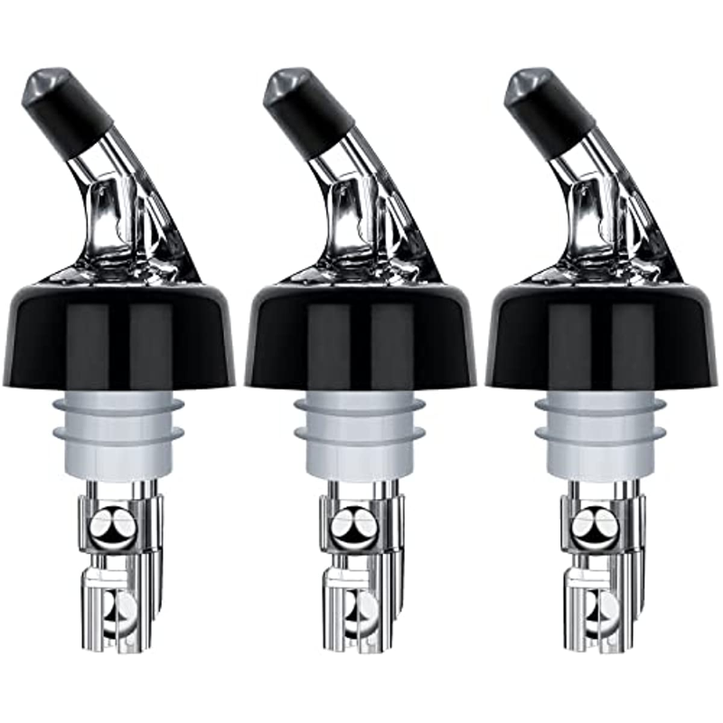 Automatic Measured Bottle Pourer - Pack of 3, 20ml 30ml 40ml  Quick Shot Spirit Measure Pourer Drinks Wine Cocktail Dispenser