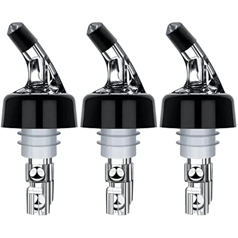 Automatic Measured Bottle Pourer - Pack of 3, 20ml 30ml 40ml  Quick Shot Spirit Measure Pourer Drinks Wine Cocktail Dispenser