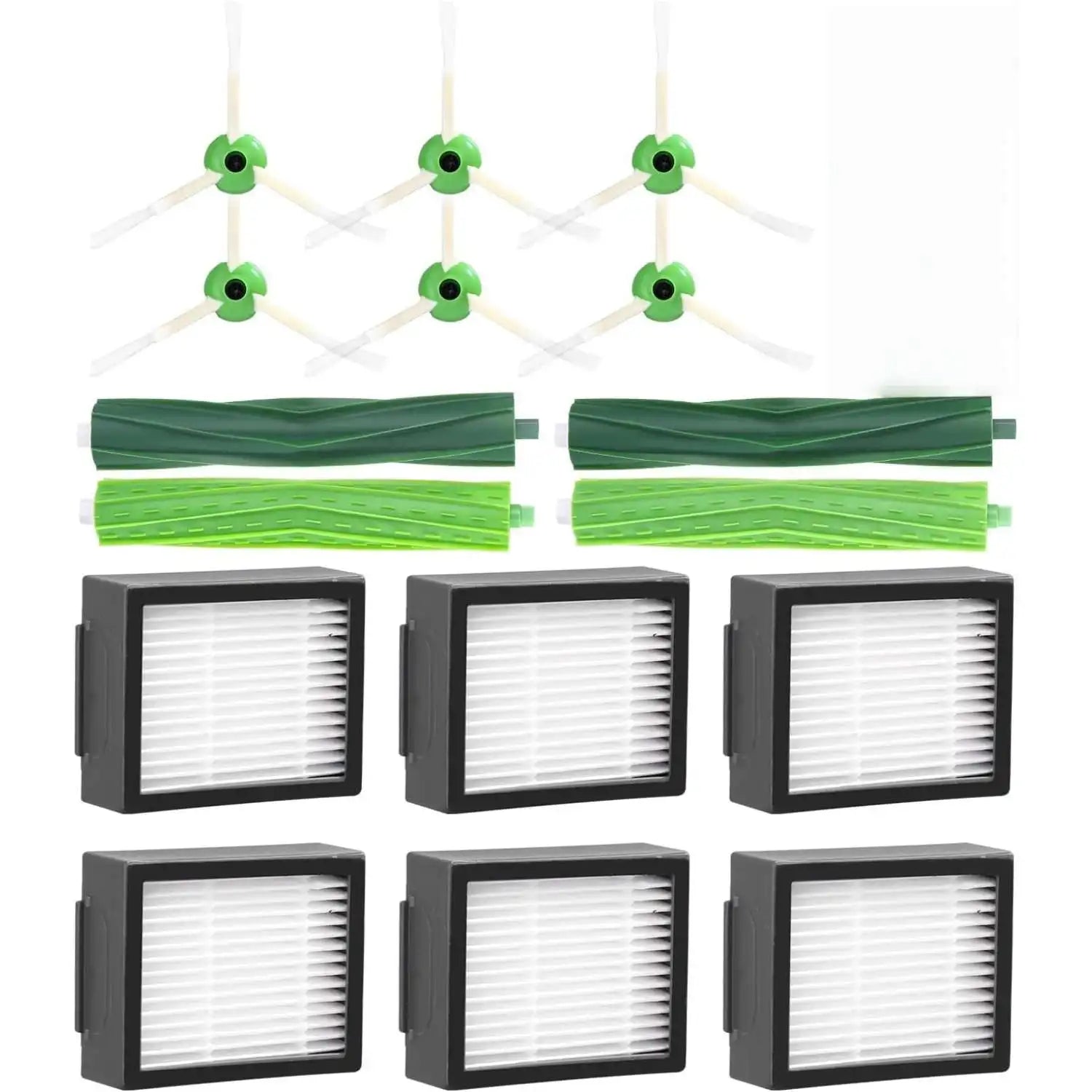 For iRobot Roomba i1 i1+ i3 i3+ i4 i4+ i6 i6+ i7 i7+ i8 i8+/Plus E5 E6 E7 I,E &J Series Vacuum Cleaner, Brushes, Filters, Bags