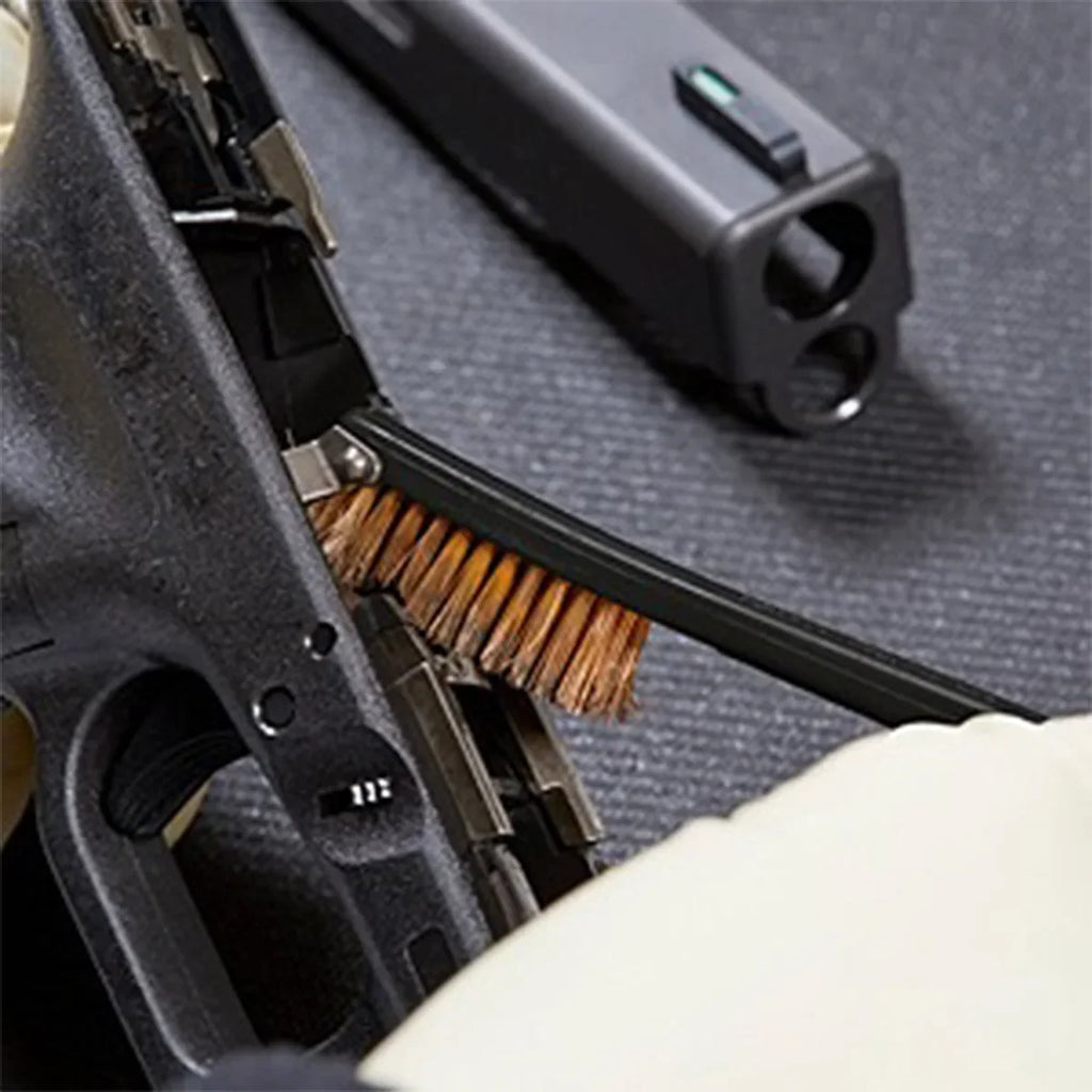 16PCS Multifunctional Pipe Dredging Nylon Brush Gun Barrel Brush Set Gun Cleaning Kit 9mm Ar15 AK 74 M16 M4 G17 19 27 1911