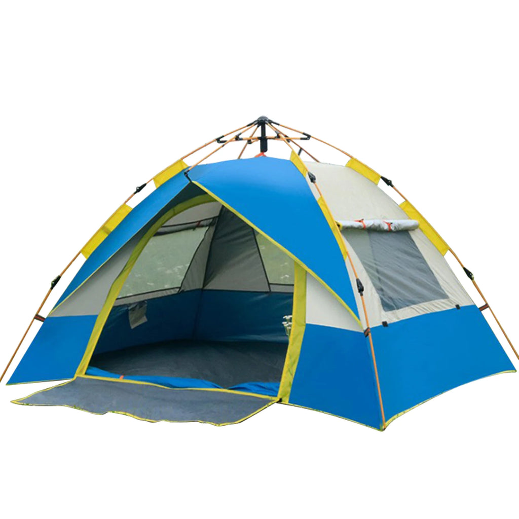 Outdoor Pop Up Tent Waterproof Portable Instant Automatic Camping Tent for 2-3/3-4 Person Family Tent Camping Backpacking 2024