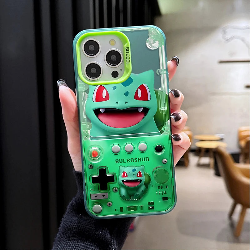 Pikachu P-Pokemon Gengar Hard Phone Case for iPhone 17 Air 16 15 11 12 14 13 Pro Max XS X XR Plus 8 7 SE 2020 Shockproof Cover