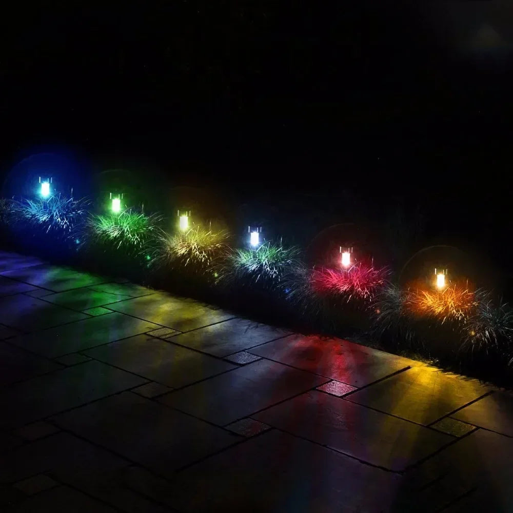 1/5/10PCS Solar Powered Garden Lantern Outdoor Lights Landscape Lighting Pathway Yard Lawn Patio Garden Decorative Lamp