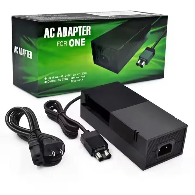Charger for Xbox One Console Power Supply US /EU Plug  AC Adapter with Power Cord for Xbox One